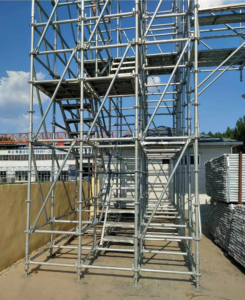 Ringlock scaffolding
